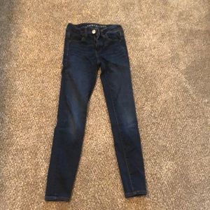 Slightly used American Eagle jeans size 0